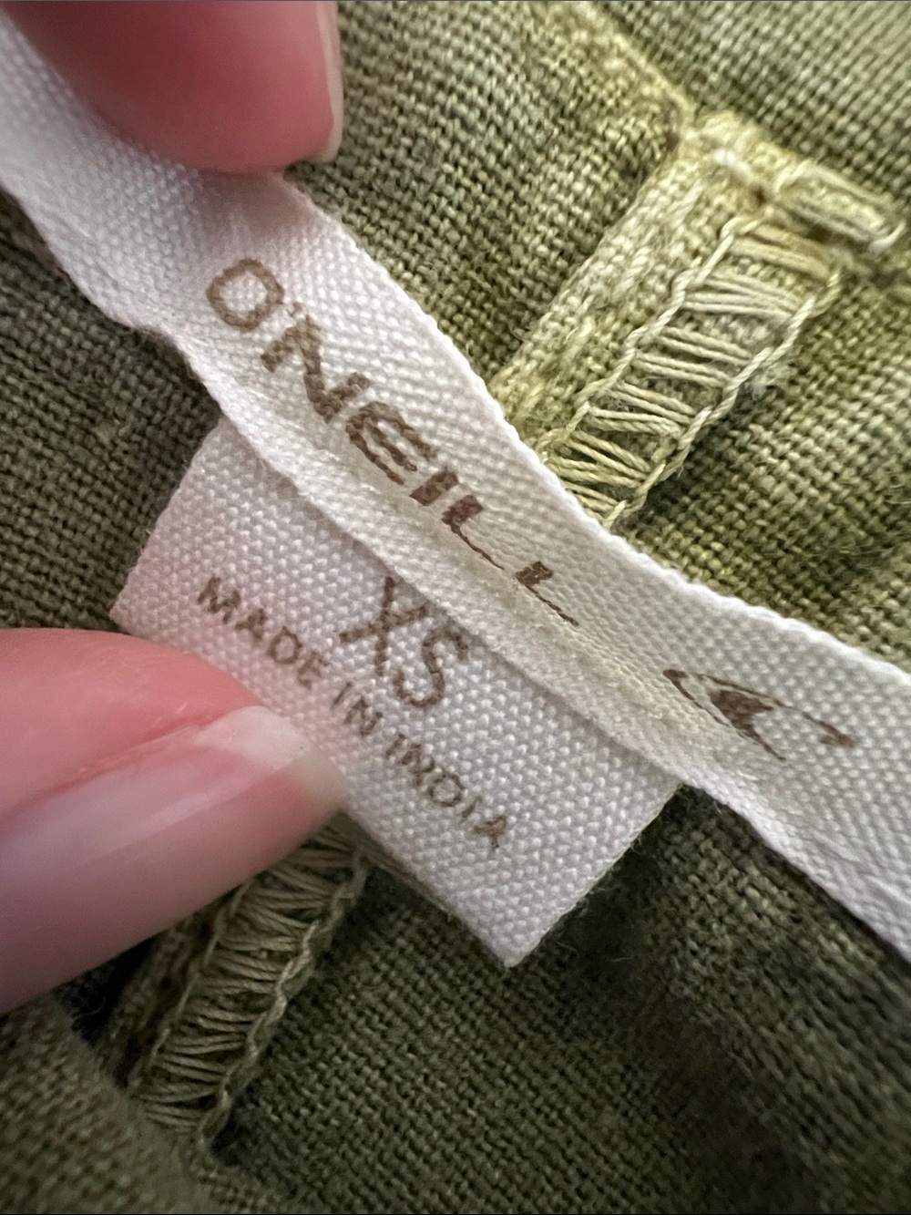 O'Neill Olive Green Utility Jumpsuit Romper - Picture 2 of 4